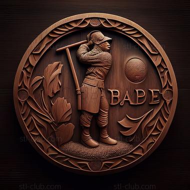 3D модель St Fable Coin Гольф игра (STL)